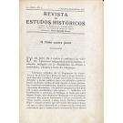 REVISTA DE ESTUDOS HISTÓRICOS. Boletim do Instituto de Estudos Históricos da Faculdade de Letras do Porto. Director: Prof. Damião Peres.