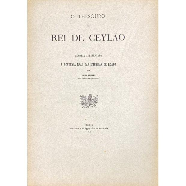 VITERBO, Francisco Marques de Sousa. – 7 obras: Trabalhos Náuticos dos Portugueses. Parte I (e II); O Thesouro do Rei de Ceylão, 1904; Noticia Ácerca da Vida e Obras de João Pinto Delgado, 1910; Algumas Achegas para a História da Tinturaria em Portugal, 1902; Manuel de Sousa Coutinho (Fr. Luis de Sousa) e a Familia de sua mulher D. Magdalena Tavares de Vilhena, 1902; A Livraria Real especialmente no Reinado de D. Manuel; A Livraria de Música de D. João IV e o seu Index.