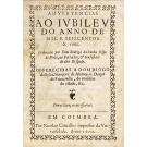 CUNHA, D. Rodrigo da. - ADVERTENCIAS AO IVBILEV DO ANNO DE MIL E SEISCENTOS & vinte. Ordenadas por Dom Rodrigo da Cunha bispo do Porto, aos Parrochos, & Confessores do dito Bispado. OFFERECIDAS A DOM DIOGO da Sylua, Marquez de Alemquer, Duque de Francavilla, do conselho de estado, &c.