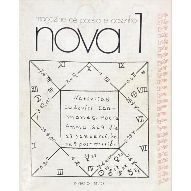 NOVA. MAGAZINE DE POESIA E DESENHO. Organizadores: António Paulouro / António Sena / Herberto Helder. Editor: Herberto Helder. Nº 1 (e 2). 