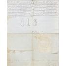 MANUSCRITO. D. MARIA. 2 CARTAS PATENTES DE NOMEAÇÕES PARA OFICIAIS DO EXERCITO.