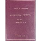 VASCONCELLOS, Joaquim de. - ARCHEOLOGIA ARTISTICA. Volume I - Fasciculo I (ao V).