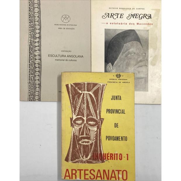 ARTE AFRICANA. 3 obras.