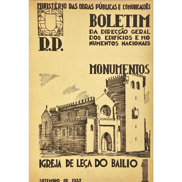 BOLETIM DA DIRECÇÃO Geral dos Edifícios e Monumentos Nacionais.