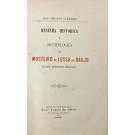 CARNEIRO, José Augusto. - RESENHA HISTORICA e Archeologica do Mosteiro de Lessa do Bailio (com notas biographicas e genealogicas). 