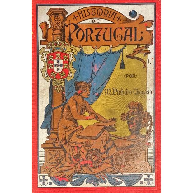 CHAGAS, M. Pinheiro. - HISTÓRIA DE PORTUGAL POPULAR E ILUSTRADA. Terceira edição. 