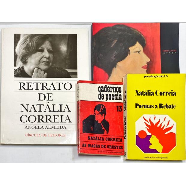 CORREIA, Natália. 4 obras.