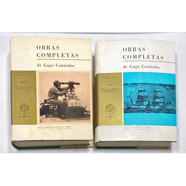 COUTINHO, Gago. - OBRAS COMPLETAS DE… Editadas por A. Teixeira da Mota. 