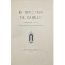 IN MEMORIAM DE CAMILO. Coordenado por E. A. e V. A. Direcção artística de Saavedra Machado.