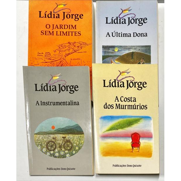 JORGE, Lídia. 4 obras.