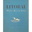 LITORAL (O). Revista Mensal de Cultura. Direcção de Carlos Queirós; orientação gráfica de Bernardo Marques. Nº 1 a Nº 6 (1 de junho de 1944 a janeiro- fevereiro de 1945). 