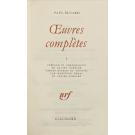 ÉLUARD, Paul. - OEUVRES COMPLÉTES. Édition établie par Marcelle Dumas et Lucien Scheler.