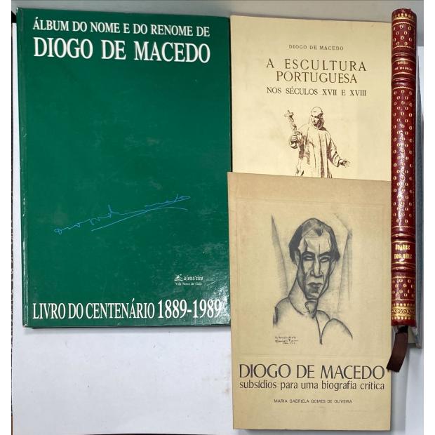 MACEDO, Diogo de. 4 obras