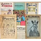 PRIMEIROS NÚMEROS DE JORNAIS E REVISTAS. 33 números.