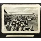 FOTOGRAFIA. Juramento de bandeira dos recrutas indígenas da classe de 1953 no Campo Militar de Boane em Moçambique.