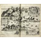 LINSCHOTEN, Jan Huygen van. - ITINERARIUM; Ofte Schip-Vaert Naer Doost Ofte Portugaels Indien... Junto com: REYS-GHESCHRIFT Van De Navigatien Der Portugaloysers in Orienten... Junto com: BESCHRIJVINGE Vande Gantsche Custe van Guinea, Manicongo, Angola, Monomotapa en tegen over de Cabo de S. Augustijn in Brasilien. 