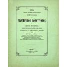 BOCAGE, J. V. Barboza du. - NOTICIA ÁCERCA DOS CARACTÉRES E AFFINIDADES NATURAES DE UM NOVO GENERO DE MAMMIFEROS INSECTIVOROS NA AFRICA OCCIDENTAL. 