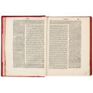 INCUNABULO. CICERO. - TVLIVS DE ORATORE CVM COMMENTO. ET ALIA OPERA. No final: Vniuersio operis an Anthonio koberger impraessi Anno a Natiuitate domini Milesimo quadringentessimo nonagesimo septimo finis .