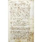 MANUSCRITO. CONJUNTO DE TITULOS GENEOLOGICOS COM DESENHOS HERÁLDICOS. Casa dos Magalhães da Barca, Meiras, Souto-Maior, Cunhas de Braga, Família de Vasconcelos e Vasconcelos da Quinta da Mota termo da vila de Lanhoso.