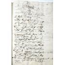 MANUSCRITO. PROCESSO DOS TÁVORAS. CONTRARIADA FEITA AO PAPEL OU LIBELLO INTITULADO A MENTIRA MANIFESTA POR SI MESMA ou ANALIZE DA SENTENÇA PROFFERIDA em 12 de JANEIRO DE 1759 CONTRA O DUQUE DE AVEIRO E MAIS FIDALGOS. OBRA DE HUM EX (...) DESTERRADO E INIMIGO JURADO E CAPITAL DA VERDADE COM TESTADA POR TANTOS, E TÃO IRREFUTÀVEIS DOCUMENTOS E MONUMENTOS.