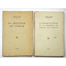 MATTA, J. Caeiro da. - LA QUESTION DE L'OPIUM. Juntamos: LA COLONIE DE MACAO ET LA QUESTION DU TRAFIC DE L'OPIUM. 