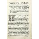 PEREIRA, Pedro de Sousa. - MAYOR TRIUMPHO DA MONARCHIA LUSITANA. Em que se prova a visão do campo de Ourique, que teve, & jurou o pio Rey Dom Affonso Henriques com os tres estados em Cortes. 