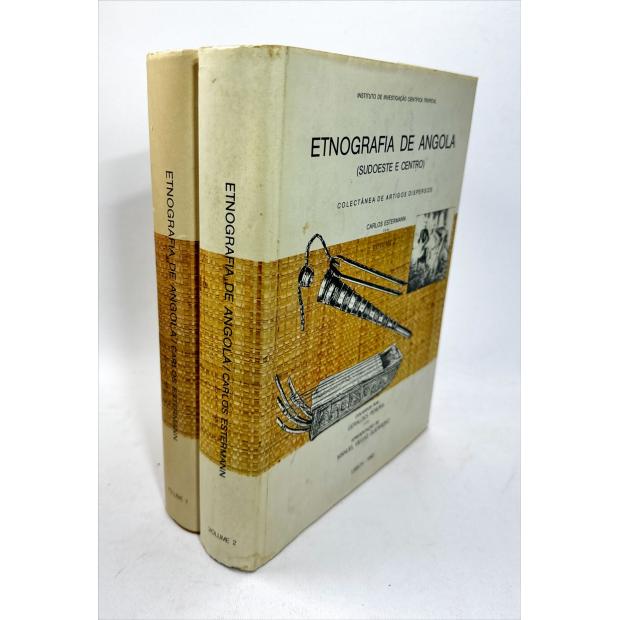 ESTERMANN, Padre Carlos. - ETNOGRAFIA DE ANGOLA (Sudoeste e Centro). Colectânea de artigos dispersos. Volume I ( II). 