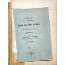 LOUREIRO, Adolfo. - ESTUDOS SOBRE ALGUNS PORTOS COMERCIAES DA EUROPA, ASIA, AFRICA E OCEANIA, e sobre diversos serviços concernentes á engenheria civil. Vol. I e II + atlas.