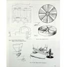 OLIVEIRA, FERNANDO GALHANO E BENJAMIM PEREIRA, Ernesto Veiga de. - TECNOLOGIA TRADICIONAL PORTUGUESA. SISTEMAS DE MOAGEM. Desenhos de Fernando Galhano e Manuela Costa. 