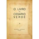 VERDE, Cesário. - O LIVRO DE... 1873-1876. Reimpressão textual da primeira edição feita pelo amigo do poeta Silva Porto. 3ªedição. 