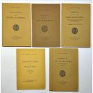 ÁGUAS DE INGLATERRA. - Dr. Augusto d' Esaguy. 5 obras.