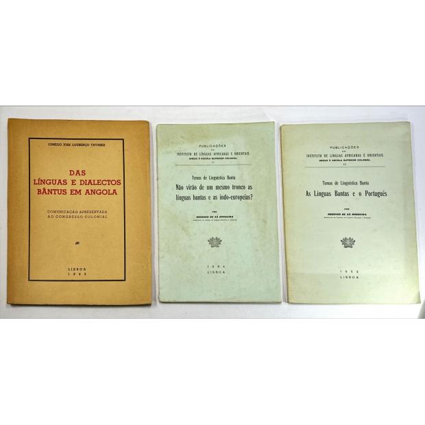 ANGOLA. Língua Banta. 3 obras. 