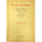 LEME, Francisco Carlos De Azeredo Pinto Melo e - ESTUDO GENEALÓGICO que contem a origem e antiguidade dum ramo da mui nobre e fidalga gente de «Noronha» e escudo de Armas que lhe compete. 