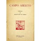 GAMA, Sebastião da. - CAMPO ABERTO. Versos. 