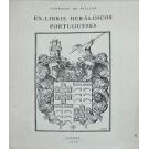 AVELLAR, Henrique de. - EX-LIBRIS HERÁLDICOS PORTUGUESES. Primeira série (e segunda) 