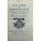 BARROS E DIOGO DO COUTO, João de. - DA ASIA DE JOÃO DE BARROS E DE DIOGO DO COUTO. Nova edição... 