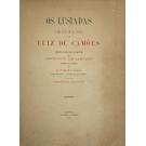 CAMÕES, Luis de. - OS LUSIADAS. Poema épico em dez cantos. Acompanhado da versão franceza do mesmo poema por Fernando de Azevedo. Precedido de um prologo por M. Pinheiro Chagas. Desenhos de Soares dos Reis. Gravuras de J. Pedroso.