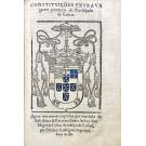 CONSTITVIÇÕES DO ARCEBISPADO DE LISBOA assi as antigas como as extruagantes primeyras & segundas. Agora nouamente impressas por mandado do Illustrissimo & Reuerendissimo senhor dõ Migel de Castro Arcebispo de Lisboa