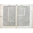 INCUNABULO. CICERO. - TVLIVS DE ORATORE // CVM COMMENTO. // ET ALIA OPERA. No final: Vniuersio operis an Anthonio koberger impraessi Anno a Natiuitate domini // Milesimo quadringentessimo nonagesimo septimo finis. Die.xxvi. 