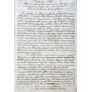 MANUSCRITO. PROCESSO DOS TÁVORAS. - A MENTIRA // MANIFESTA POR SI MESMA // OU ANALIZE DA SENTENÇA // PROFERIDA A 12 DE JANEIRO DE 1759 // CONTRA O DUQUE DE AVEIRO E MAIS FIDALGOS // EXECUTADA NA PRAÇA DE BELÉM // ONDE MORRERÃO ESTRANGULADOS LOGO NO DIA SEGUINTE 13 MESMO MÊS E ANNO 1759. 