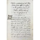 MANUSCRITO. RELAZIONE DELLA CONDANNA ED ESECUZIONE DEL GESUITA GABRIELE MALAGRIDA // Dall´Abate e Platei scritta ad um Vescovo di Francia. 