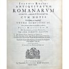 ROSINI, Johannes. - ANTIQUITATUM ROMANORVM corpus absolutissimum. 