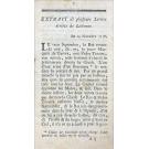 VIOU, Jean Pierre. - NOUVELLES INTÉRESSANTES sujet de l'attentat commis sur la personne sacree de sa majeste très fidéle le roi de Portugal. 