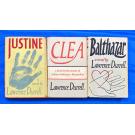 DURRELL, Lawrence. - CLEA. Juntamos: BALTAZAR, 1958; JUSTINE, 1960. 