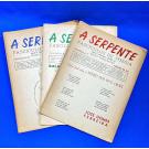 SERPENTE (A). - FASCICULOS DE POESIA. Edição e orientação gráfica de Egito Gonçalves. Fasciculo 1 (ao 3). 