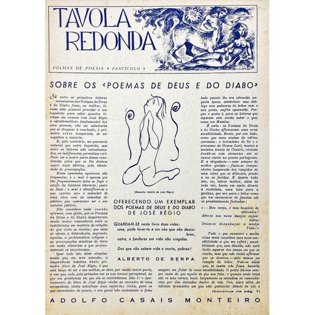 TAVOLA REDONDA. Folhas de Poesia. Fasciculo 1 (ao Fasciculo 20). 