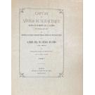 ALBUQUERQUE, Afonso de. - CARTAS DE... Seguidas de documentos que as elucidam. Publicadas da Ordem da Classe de Sciencias Moraes e Bellas-Lettras da Academia Real das Sciencias de Lisboa e sob a direção de Raymundo António de Bulhão Pato. Volume I (ao Volume VII).