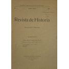 REVISTA DE HISTÓRIA. Nº 1 (ao 64) Lisboa. 1912 (a 1928).