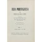 SOUSA, Manuel Faria e. - ÁSIA PORTUGUESA. Tradução de Isabel Ferreira do Amaral Pereira de Matos e Maria Vitória Garcia Santos Ferreira. Com uma introdução por M. Lopes d'Almeida. Vol. I (ao Vol. VI). 